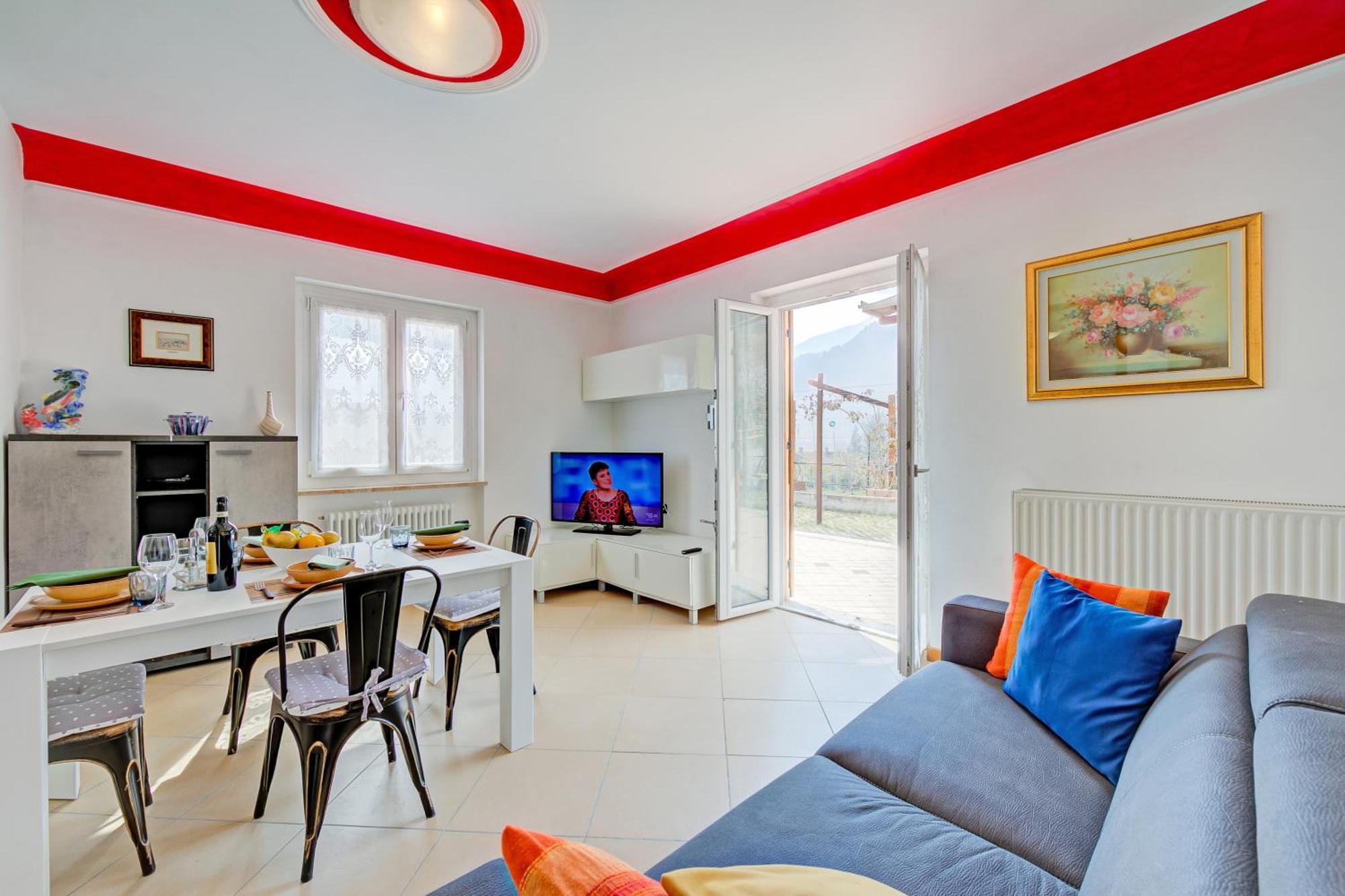 Il Giardino In Montagna Family Friendly- Happy Rentals Tenno Kültér fotó